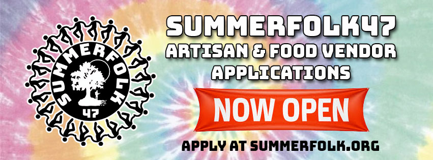 Artisans and Food Vendor applications open!